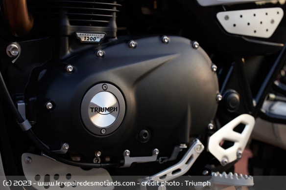 Moteur de la Triumph Scrambler 1200 X 2024 Moteur de la Triumph Scrambler 1200 X 2024