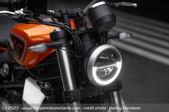 Les phare à LED de la Harley-Davidson X 350