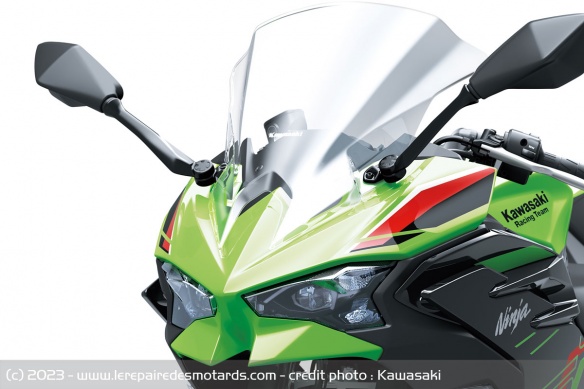 Sportive Kawasaki Ninja 500 SE