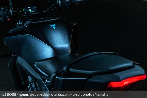 Le réservoir de la Yamaha MT-09