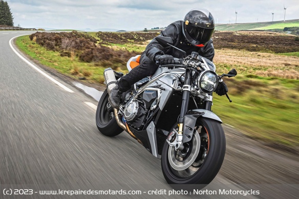 Seules 200 Norton V4CR seront produites Seules 200 Norton V4CR seront produites