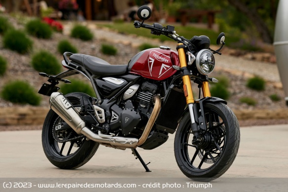 La Triumph Speed 400