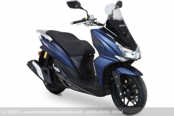 Le Vorei 125 adopte un style moderne et dynamique Le Vorei 125 adopte un style moderne et dynamique