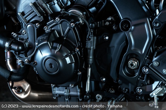 Le shifter de la Yamaha MT-09