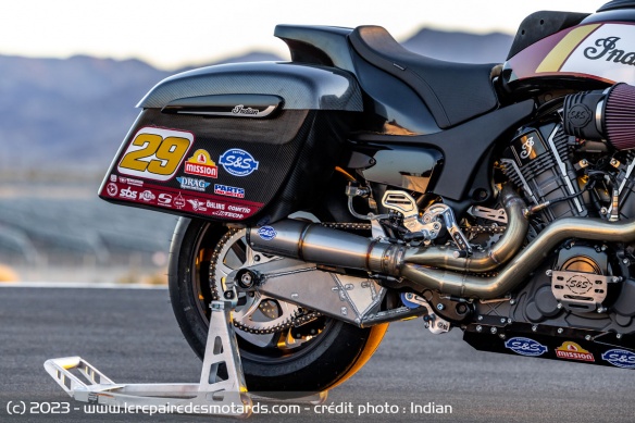 Bagger racing Indian Challenger RR Bagger racing Indian Challenger RR
