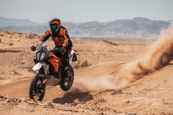Trail KTM 890 Adventure R Rally 2024 - Crédit photo : Markus Berger