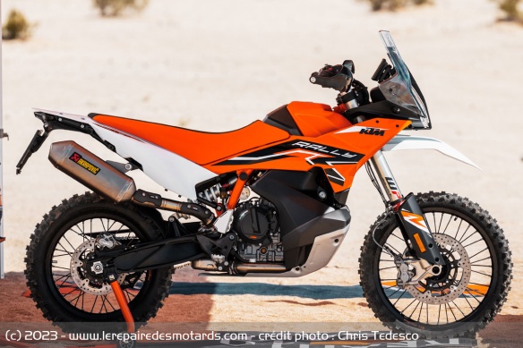 Cette édition spéciale Rally est produite à 700 exemplaires