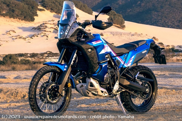 La Yamaha Ténéré 700 World Rally est techniquement identique à la World Raid