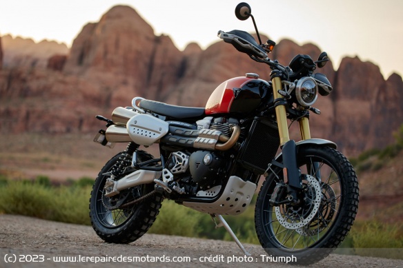 La Triumph Scrambler 1200 XE 2024 La Triumph Scrambler 1200 XE 2024