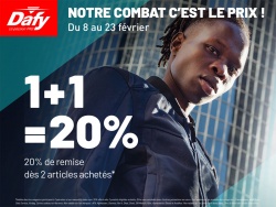 Promo Dafy : 20 % de remise sur l'équipement moto