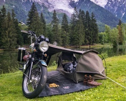 Tente moto Wingman of the road Goose