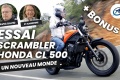 Essai Honda CL500
