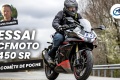 Essai sportive CFMoto 450 SR