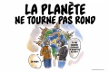 planète tourne rond