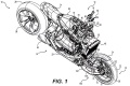 Une moto Can Am  moyeu directeur