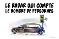 radar compte nombre personnes