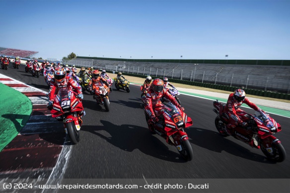 Ducati pourra compter sur ses pilotes de MotoGP et de WorldSBK pour animer l'événement Ducati pourra compter sur ses pilotes de MotoGP et de WorldSBK pour animer l'événement
