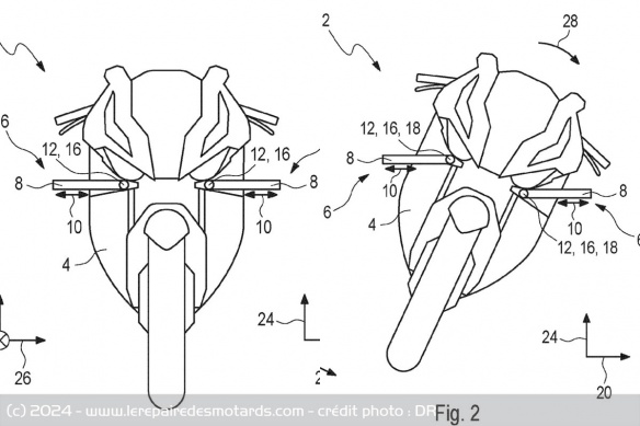 Un aérodynamique actif pour BMW Motorrad Un aérodynamique actif pour BMW Motorrad