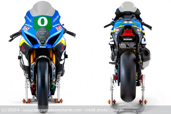 La moto portera le numéro 0 en référence à son objectif de neutralité carbone La moto portera le numéro 0 en référence à son objectif de neutralité carbone
