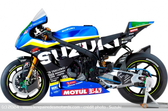 La GSX-R 1000 du Team Suzuki CN Challenge La GSX-R 1000 du Team Suzuki CN Challenge