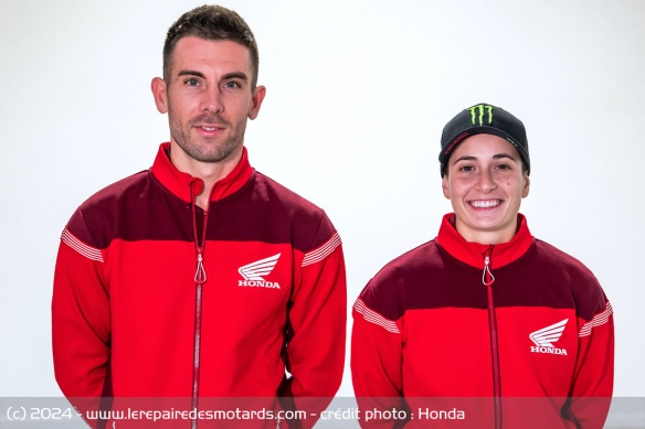 Corentin Perolari et Ana Carrasco seront alignés sur les Honda CBR600RR officielles Corentin Perolari et Ana Carrasco seront alignés sur les Honda CBR600RR officielles
