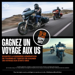 Un voyage en Harley-Davidson sur la Route 66 à gagner