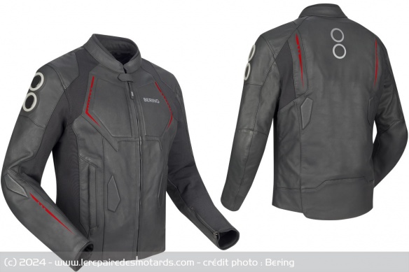 Blouson cuir Bering Radial