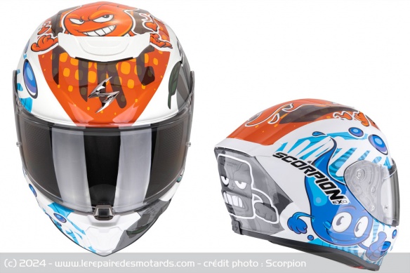 Casque Scorpion EXO-JNR Air The4Elements Casque Scorpion EXO-JNR Air The4Elements