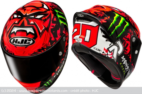 Casque intégral HJC RPHA 1 Quartararo Replica II Casque intégral HJC RPHA 1 Quartararo Replica II