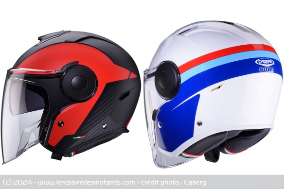 Casques Caberg Soho Milano et Zephyr Casques Caberg Soho Milano et Zephyr