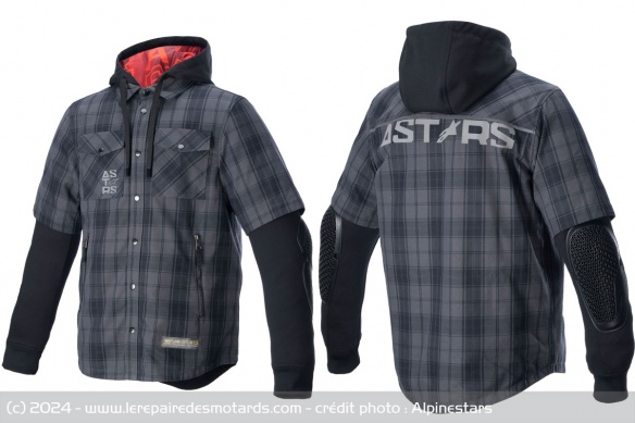 Chemise moto Alpinestars MO.ST.EQ Tartan Chemise moto Alpinestars MO.ST.EQ Tartan