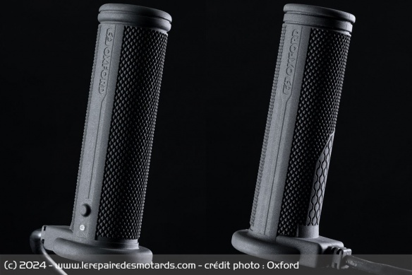 Poignées chauffantes moto Oxford HotGrips Pro Sport et Touring Poignées chauffantes moto Oxford HotGrips Pro Sport et Touring