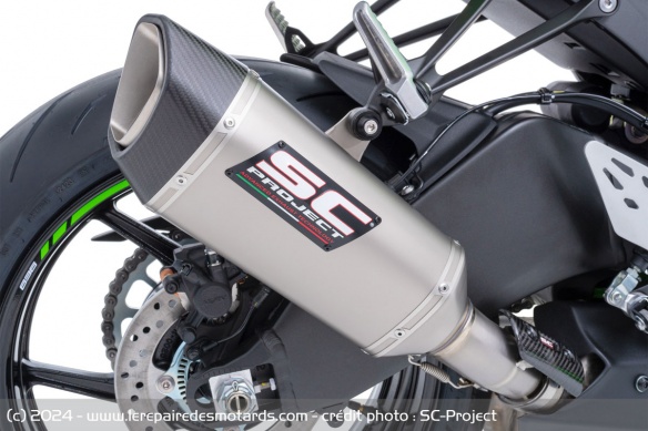 Silencieux SC1-R pour Kawasaki Ninja ZX-6R par SC-Project Silencieux SC1-R pour Kawasaki Ninja ZX-6R par SC-Project