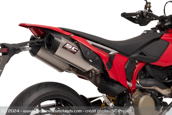 Silencieux SC-Project SC1-S pour Ducati Hypermotard 698 Mono Silencieux SC-Project SC1-S pour Ducati Hypermotard 698 Mono
