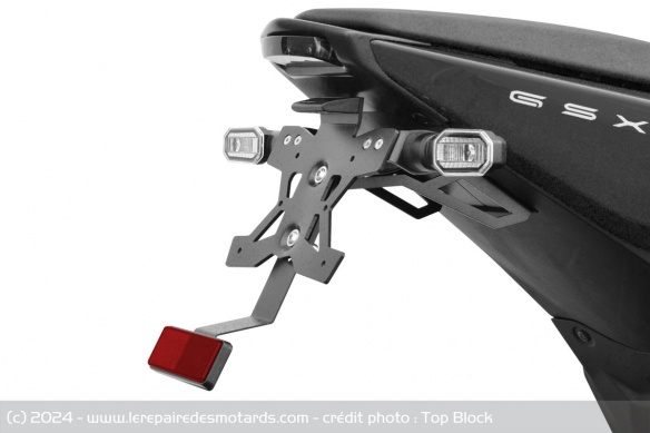 Support de plaque d'immatriculation TBR pour Suzuki GSX-8R Support de plaque d'immatriculation TBR pour Suzuki GSX-8R