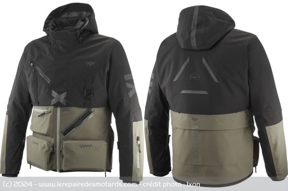 L'Ixon Etna avec le demi-blouson softshell