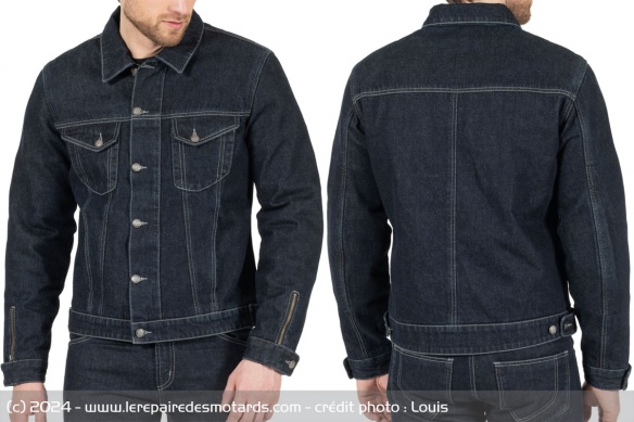 Veste en jean Detlev Louis DL-JM-13
