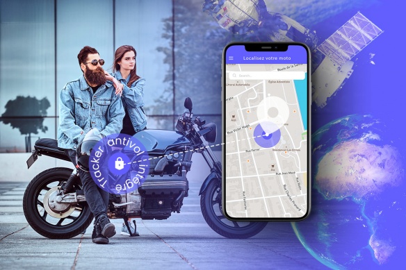 Généralisation des systèmes de géolocalisation pour les motos