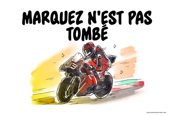 Marc Marquez réalise l'impensable : un grand prix moto sans chute !
