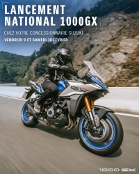 La Suzuki GSX-S 1000 GX à l'essai en concessions