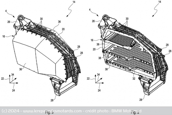 Le châssis monocoque pourrait servir à différents types de motos Le châssis monocoque pourrait servir à différents types de motos