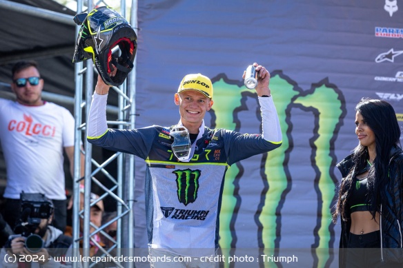 Haarup s'offre le holeshot puis la 2e place dans la course 2 Haarup s'offre le holeshot puis la 2e place dans la course 2