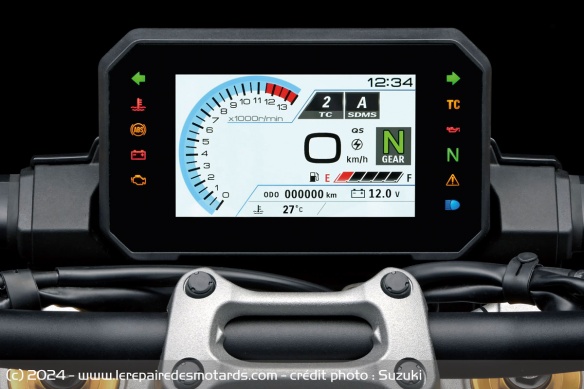 Un nouveau compteur TFT fait son apparition Un nouveau compteur TFT fait son apparition