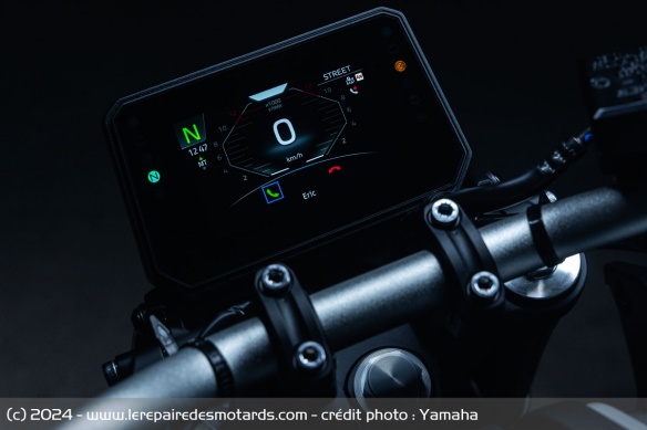 Le compteur TFT de la Yamaha MT-07 Le compteur TFT de la Yamaha MT-07