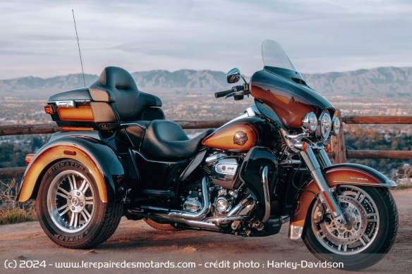 Harley-Davidson Tri Glide Ultra Tobacco Face Harley-Davidson Tri Glide Ultra Tobacco Face