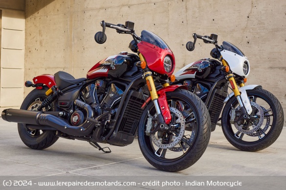 Les coloris 2025 de l'Indian 101 Scout