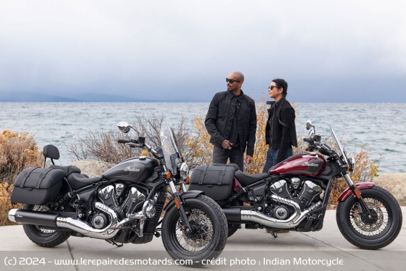 Les coloris de l'Indian Super Scout
