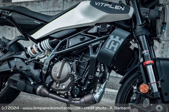 Le moteur de la Husqvarna Vitpilen 125 Le moteur de la Husqvarna Vitpilen 125