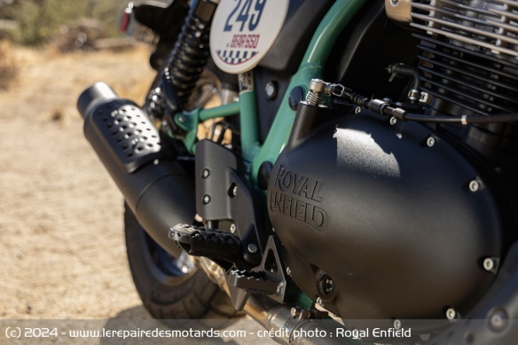 Le twin de la Royal Enfield Bear 650