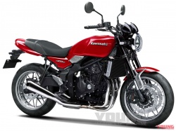 Une néo-rétro dérivée de la Kawasaki ZX-4R ? Crédit photo : Young Machine